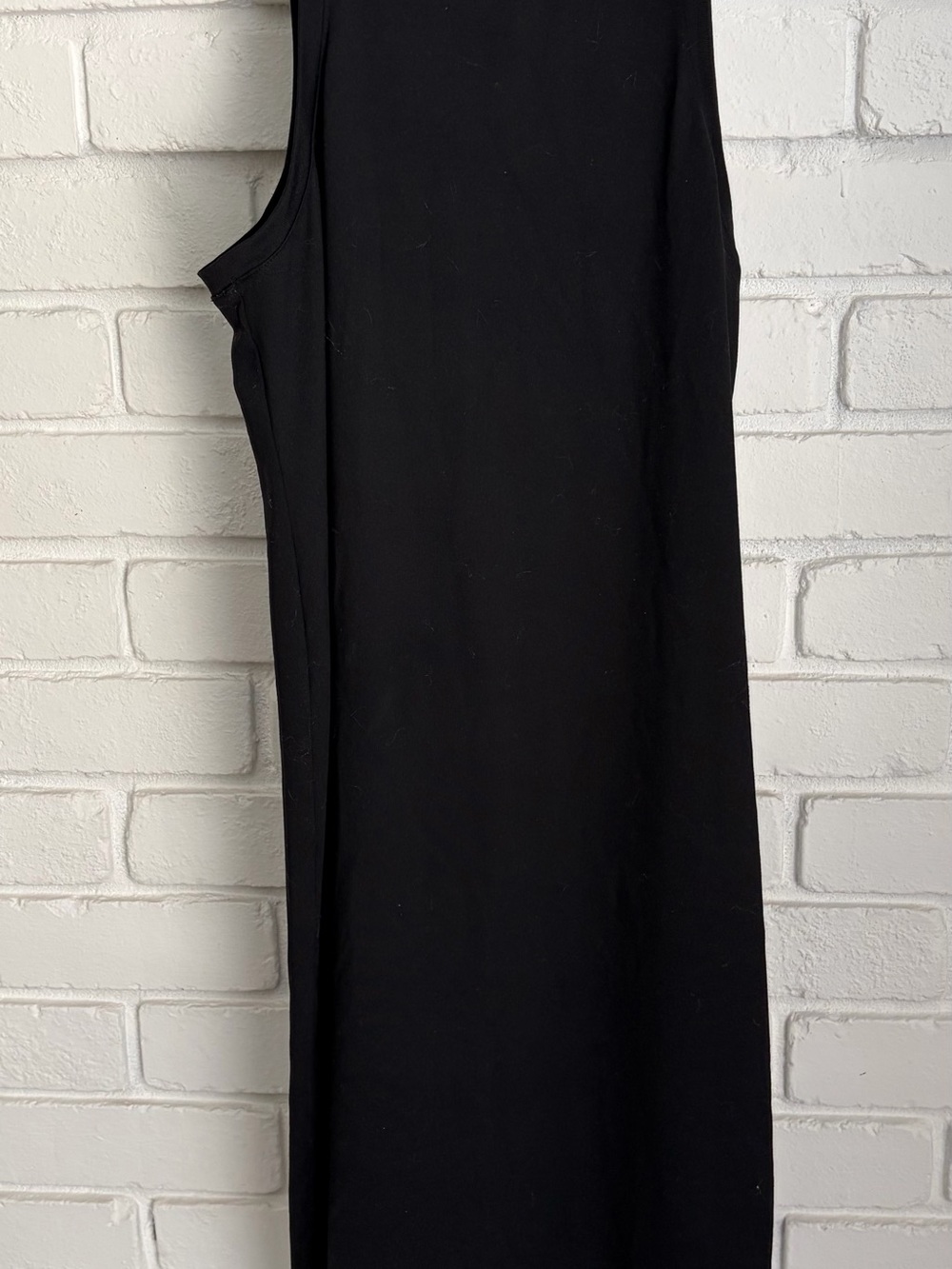 Leith Black Long Sleeve Maxi Dress
